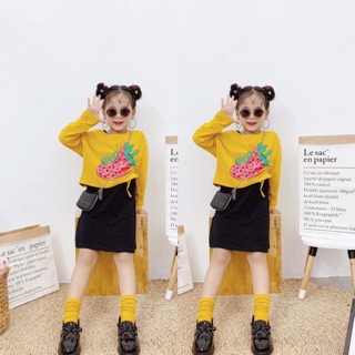 [ ##Rẻ vô địch] đầm bé gái siêu cá tính###%