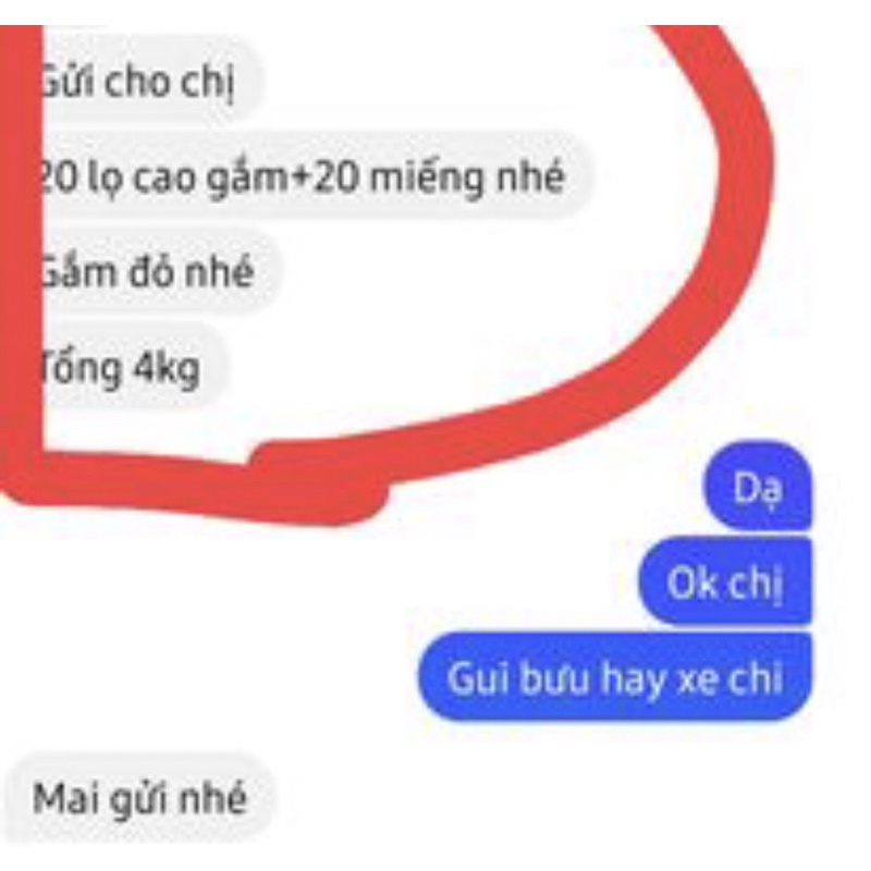 100gr Cao gắm đỏ tốt cho xương khớp,gan,đào thải độc tố