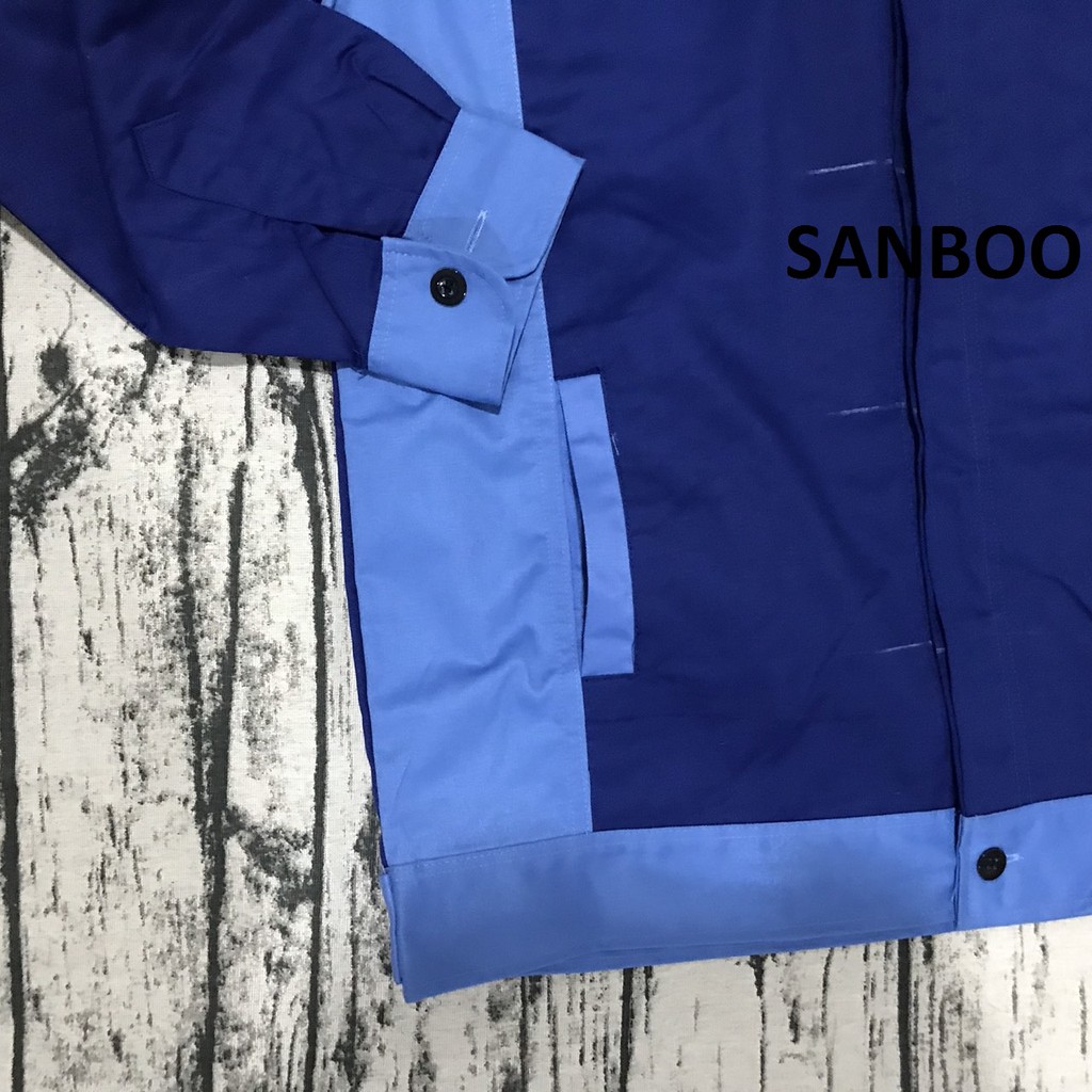 Quần áo bảo hộ lao động túi hộp - Phối màu - SB05