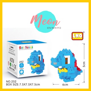 Mini Block | Đồ chơi xếp hình | - pikachu Size S - (135+pcs)