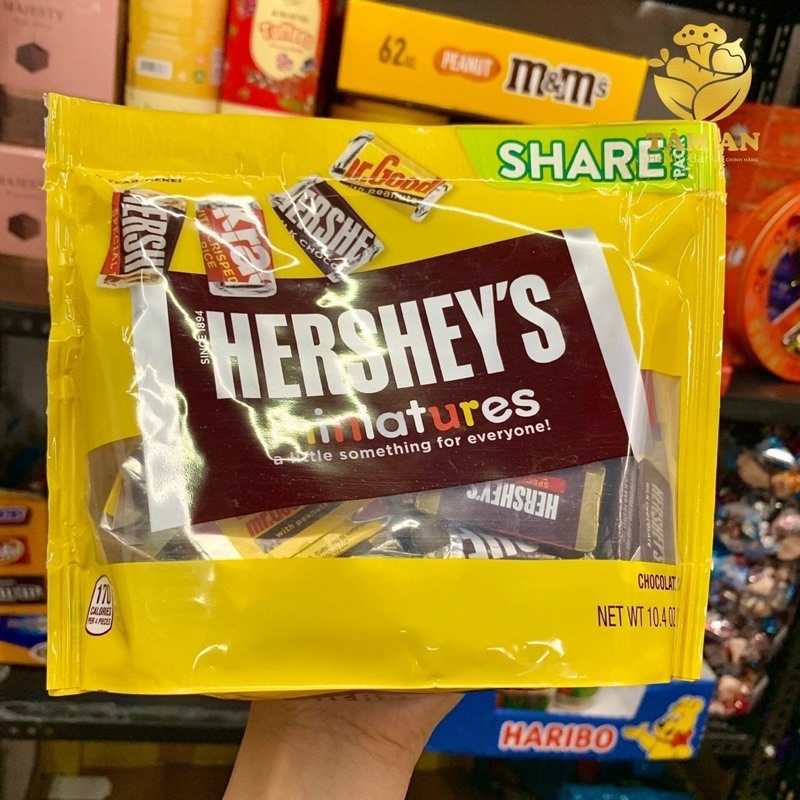 Kẹo Socola Hershey’s Miniatures Mỹ 🍫Chocolate Hershey’s USA