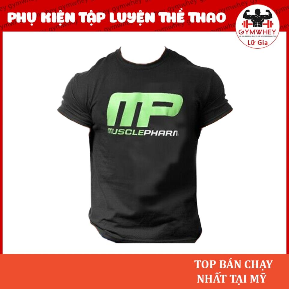 Áo Musclepharm Chính Hãng Phụ Kiện Tập Luyện Thể Thao Áo Thun Combat Đen Xám