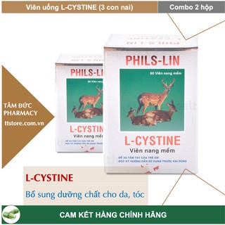 [COMBO 2 HỘP] L-CYSTINE - Phil Inter Pharma - Bổ sung dưỡng chất cho da, tóc [l - cystin]