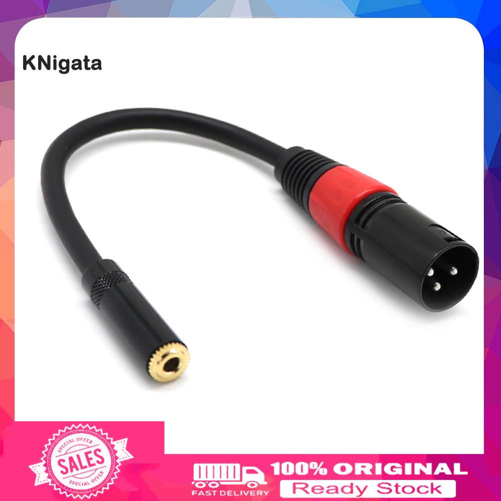 Dây Cáp Chuyển Đổi Âm Thanh Từ Giắc Cắm 3.5 Sang Cổng Cắm Xlr Chuyên Dụng Cho Micro