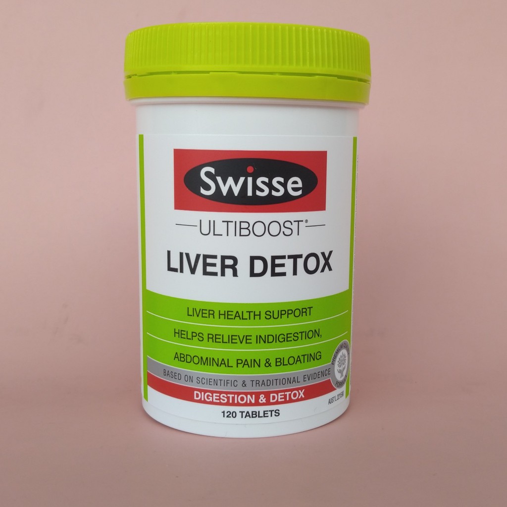 Viên uống Swisse Liver Detox 120 viên