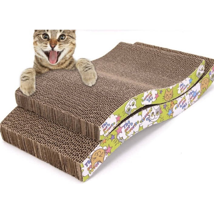 [BÁN CHẠY] bàn cào móng các loại giúp cho mèo đỡ căng thẳng và buồn tặng cỏ catnip kèm theo