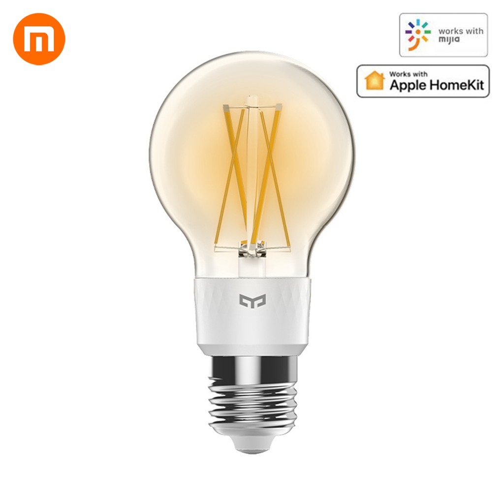 Đèn Dây Tóc Xiaomi Mijia Yeelight Edison YLDP12YL E27 220V 6W Kiểu Dáng Retro