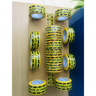 COMBO 6 CUỒN ( 1 CÂY ) BĂNG KEO CHỮ DỄ VỠ 100 YAR 4,8CM ( ĐỦ )- HÀNG CTY