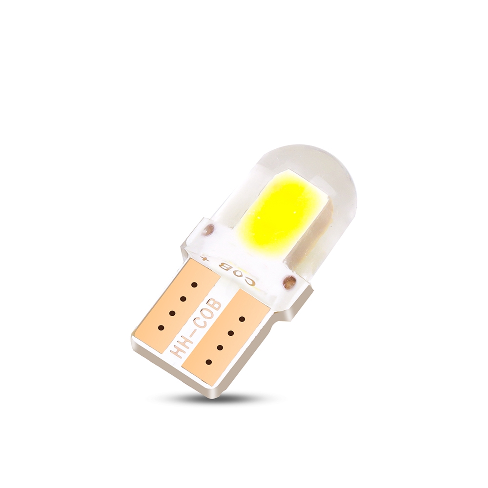 Bóng đèn led COB 4/6/12SMD với vỏ bọc silica gắn biển số xe hơi điện áp 12V chất lượng cao