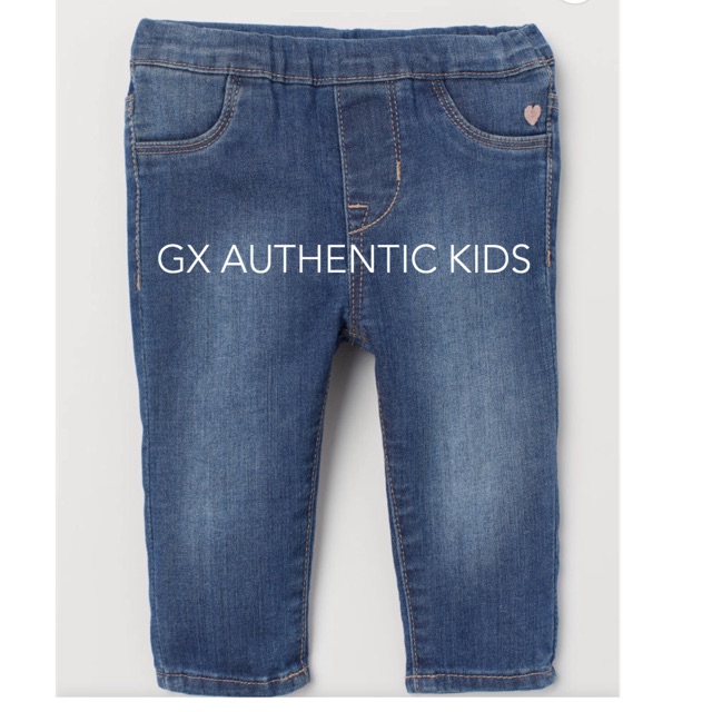 Quần jeans bé gái HM auth (3-4y)
