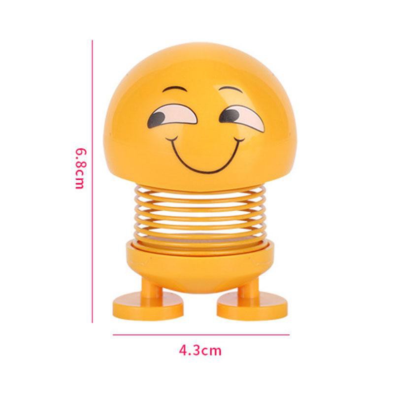 FREESHIP_Bộ 6 Emoji loại 1 hộp to hình biểu tượng cảm xúc thú nhún lò xo