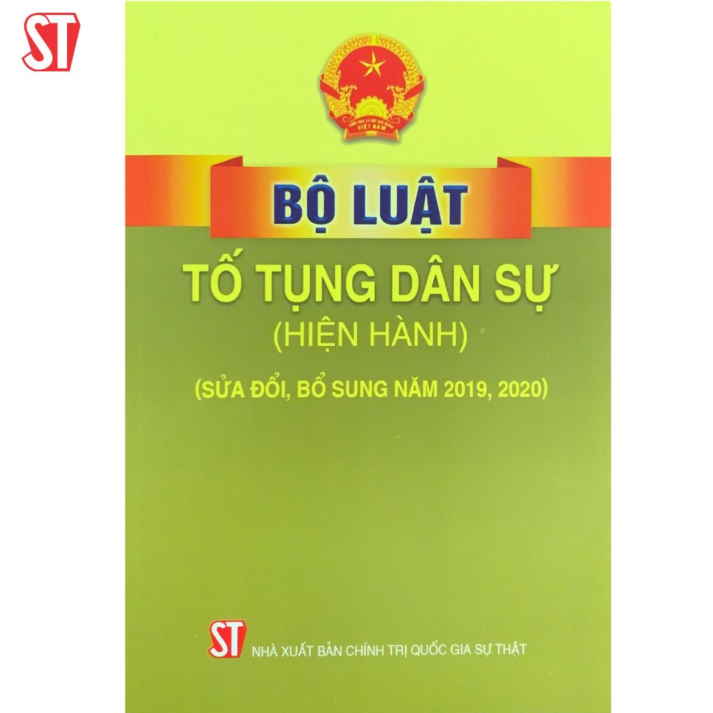 BỘ LUẬT TỐ TỤNG DÂN SỰ ( SỬA ĐỔI, BỔ SUNG NĂM 2019, 2020)