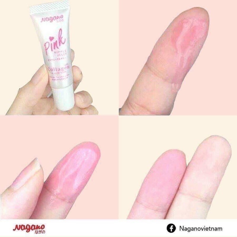 Kem làm hồng nhũ hoa Nagano Pink Nipple Jelly