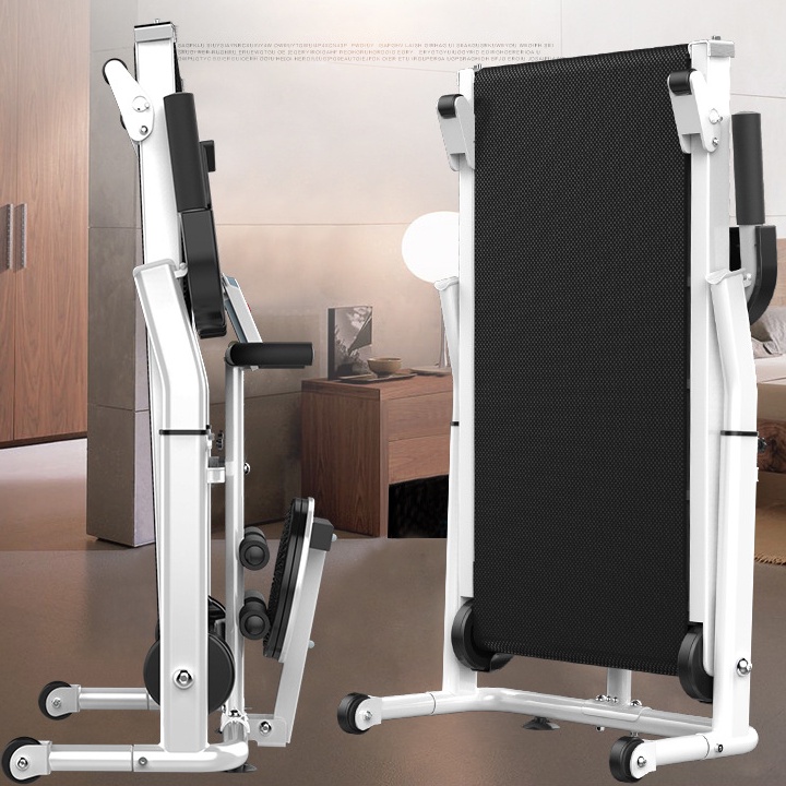 MÁY CHẠY BỘ CƠ, Máy chạy bộ gia đình mini đơn giản cơ học gấp gọn trong nhà thiết bị tập thể dục giảm cân đa chức năng
