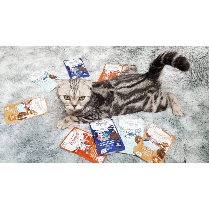 Pate Meowcat cho mèo 9 vị cực ngon 😻 MADE IN VIETNAM 🇻🇳
