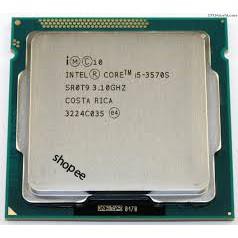 CPU intel core i 5-- 3570,i 5-- 3570S,i 5-- 3550,i 5-- 3470,i 5-- 3470S,i 5-- 2500,i 5-- 2400 Tray không box+tản