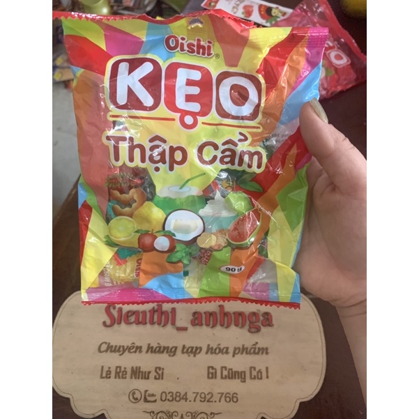 [Mã 267FMCGSALE giảm 8% đơn 500K] Kẹo Oishi Nhiều Vị Gói 90g | BigBuy360 - bigbuy360.vn