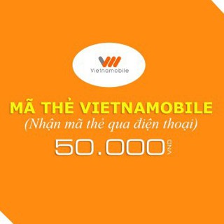 Mã thẻ Vietnammobile 50.000
