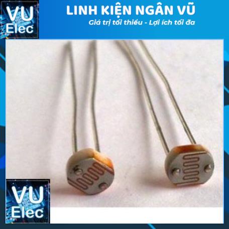 Cảm Biến Ánh Sáng 5MM (QUANG TRỞ CDS) ( 01 Chiếc )