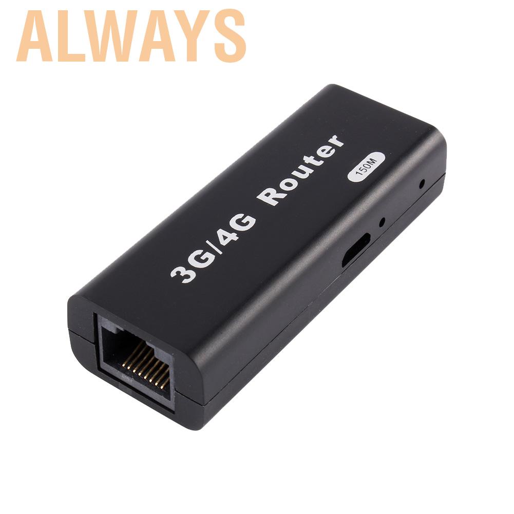 [Seller Recommend] Bộ phát sóng 3G / 4G WiFi WLAN Hotspot 150Mbps RJ45 USB không dây