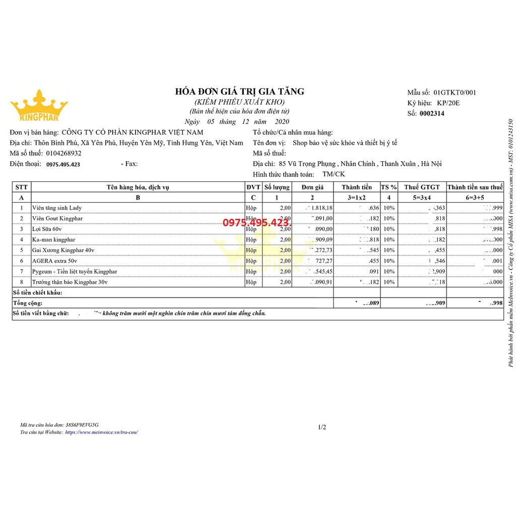 Thuoc tăng cường sinh lý  KA MAN Kingphar -Giúp  bổ thận , tráng dương,tăng cường sinh lý nam an toàn hiệu quả.