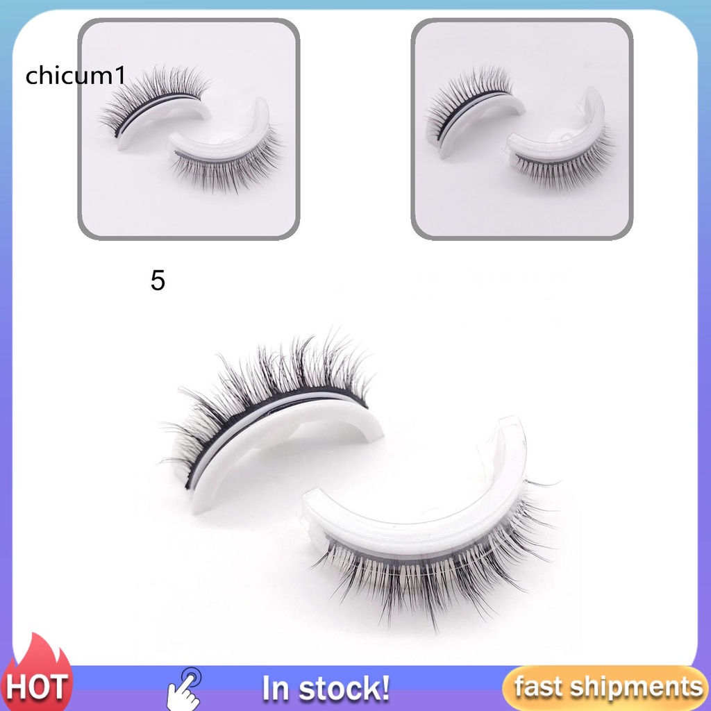 [Hàng mới về] Lông mi giả tự dính có thể tái sử dụng tùy chọn kiểu dáng