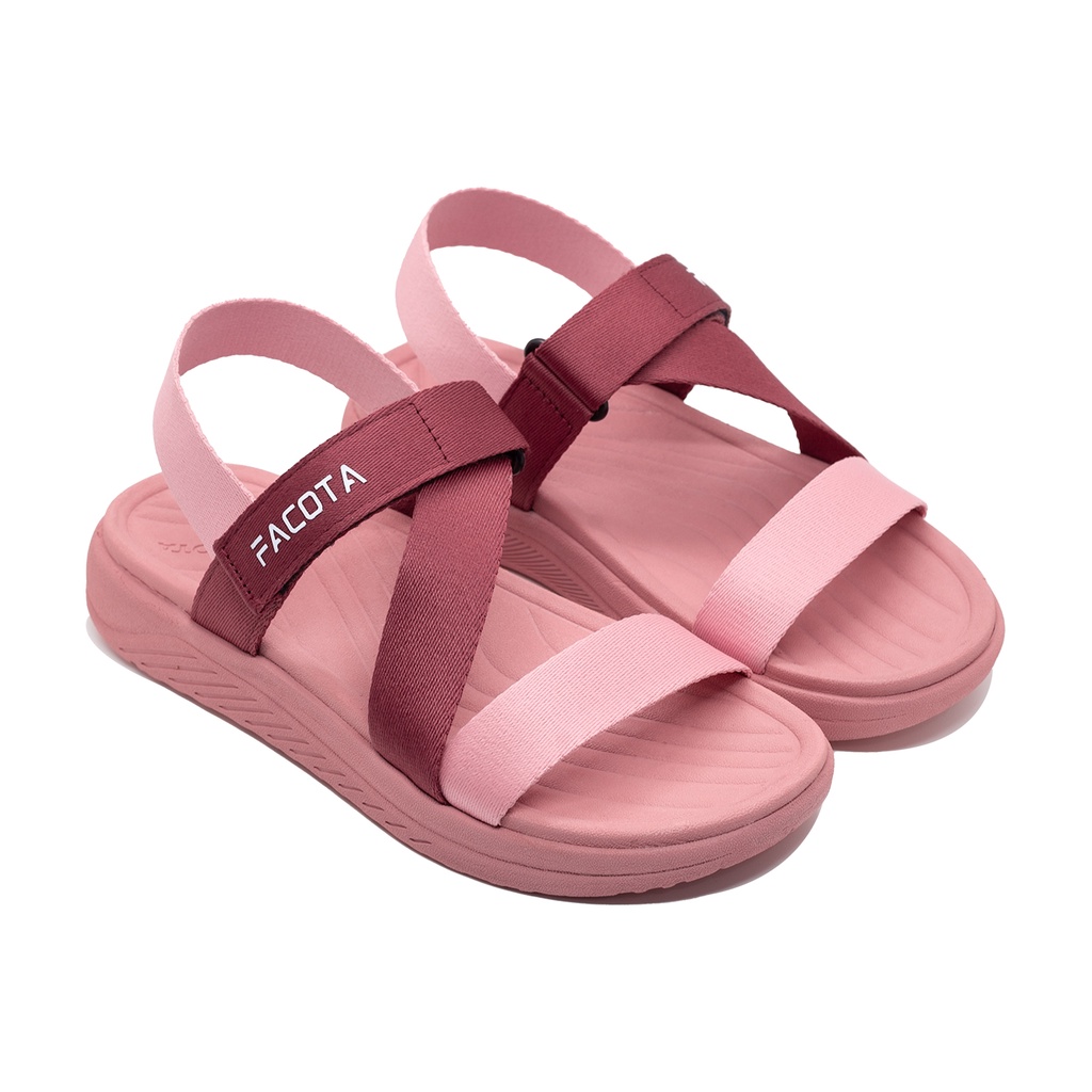 Giày đi học sandal nam nữ quai dù V6 cao cấp hàng chính hãng Facota R08