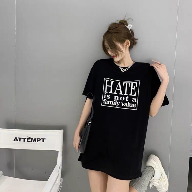 Áo Thun Unisex Tay Lỡ Form Rộng Cotton Hàn Quốc,Áo Phông Form Rộng Tay Lỡ Unisex Oversize Siêu Hot 2022