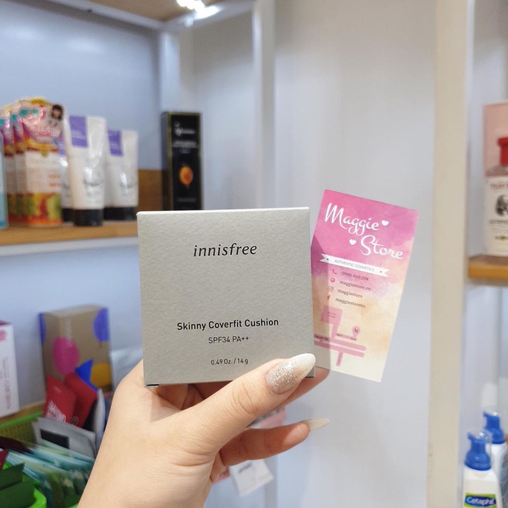 Phấn nước Innisfree Skinny Coverfit Cushion