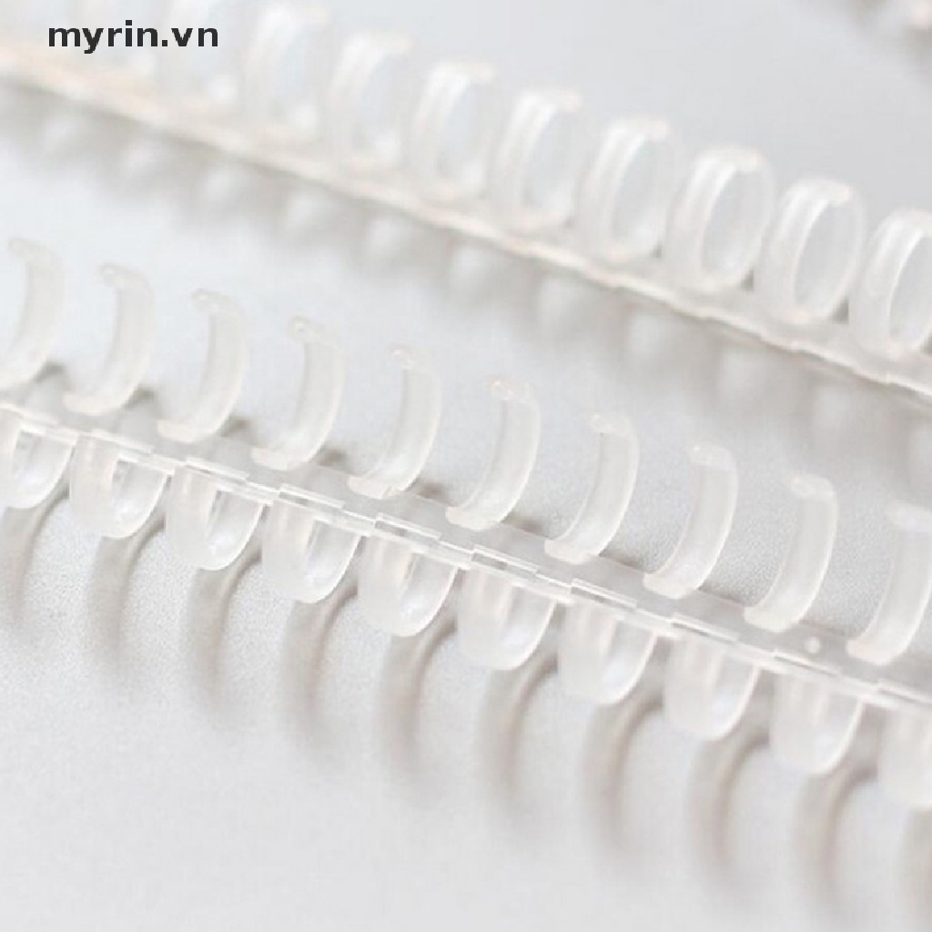 Set 5 Vòng Xoắn Ốc 30 Lỗ Bằng Nhựa Chuyên Dụng Cho Làm Văn Phòng