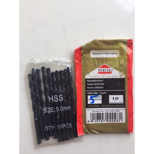 Mũi khoan sắt hss