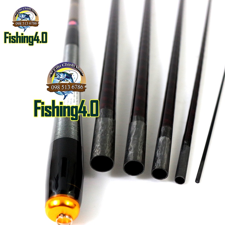 Cần Câu Tay GW LongHua 5H Ngọn Đặc - Đủ size