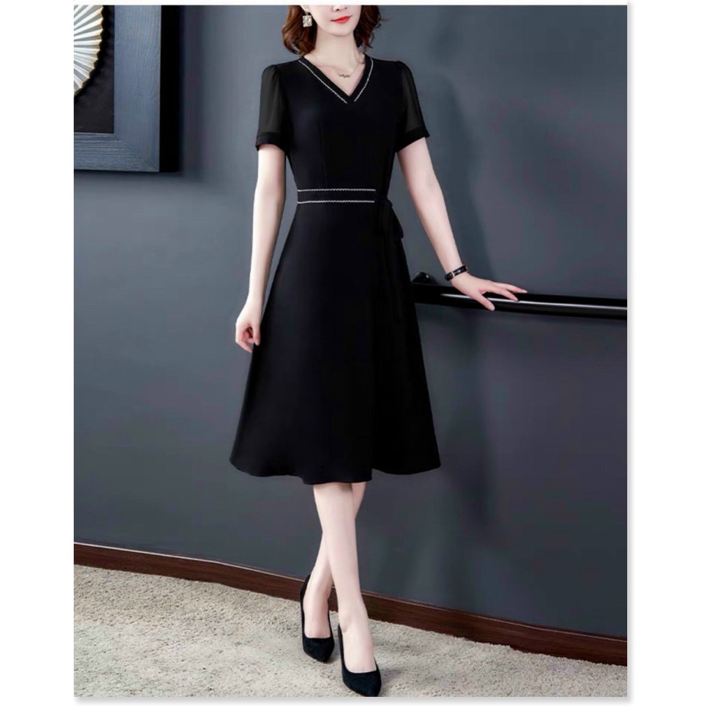 ĐẦM XÒE VINTAGE NỮ GIÁNG XINH THỜI TRANG HÀN SIÊU SANG CHẢNH QUÝ PHÁI