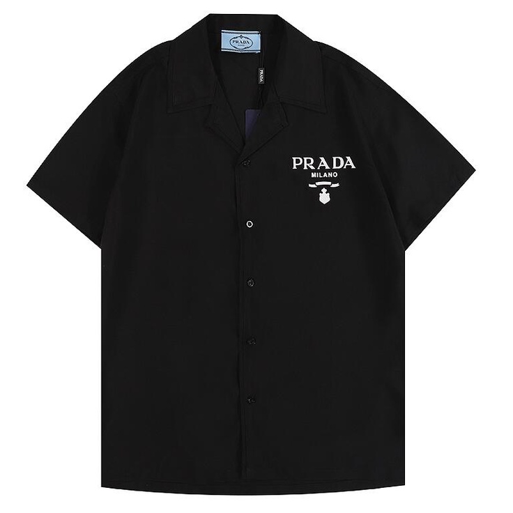 Áo Sơ Mi Cotton Ngắn Tay In Họa Tiết Thời Trang Cá Tính