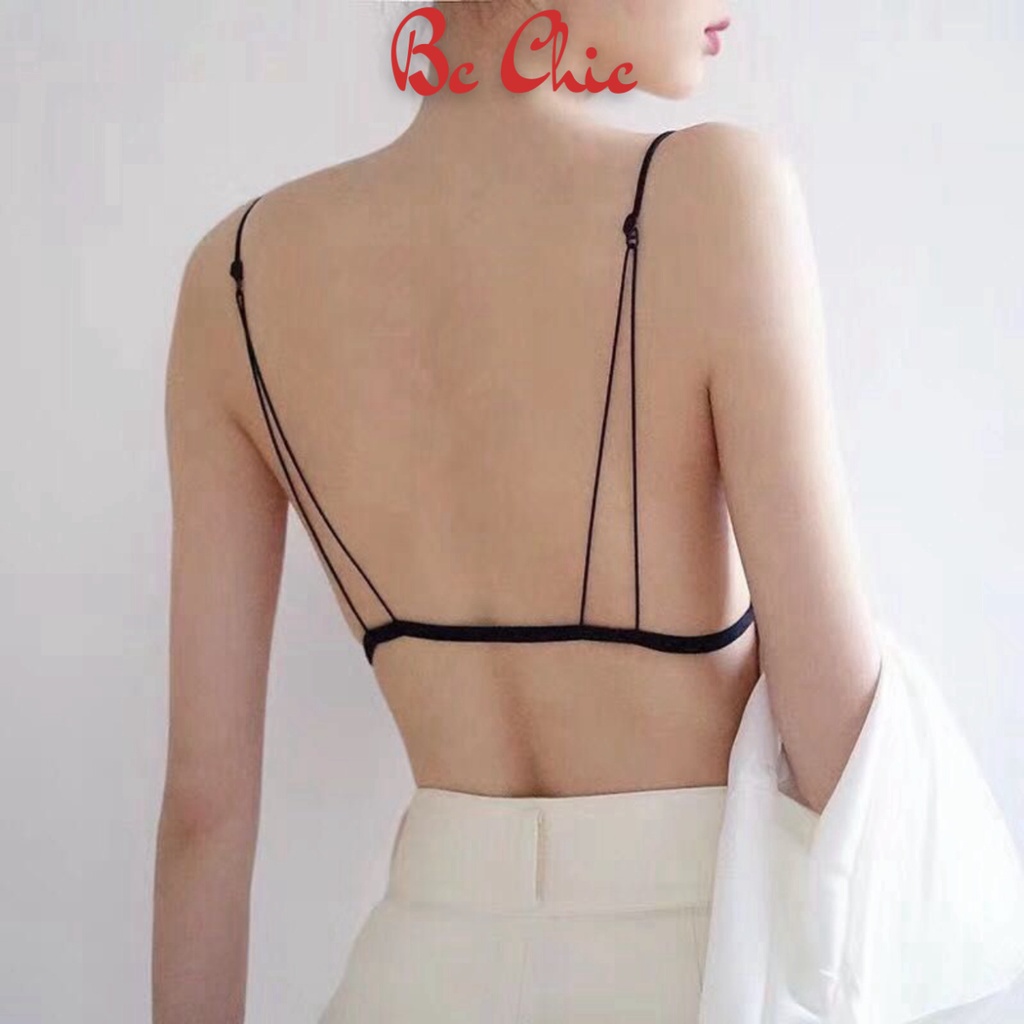 Áo Lót Nữ , Áo bra nữ 2 dây móc cài trước tôn vòng một gợi cảm MÃ 2099 BC_CHIC LINGERIE