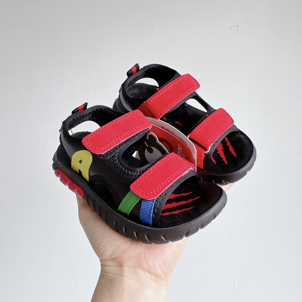 Dép quai hậu bé trai - Sandal nam quai ngang nhiều màu cho bé 1 tuổi đến 12 tuổi Babybees mã 720 750 ( ảnh thật)