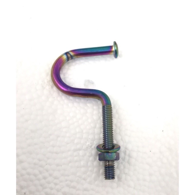 Móc treo đồ xe máy TITAN kiểu móc câu xi 7 màu!