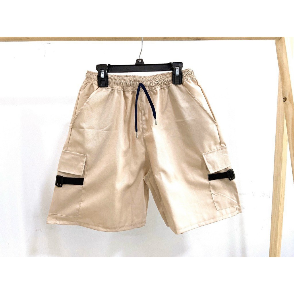 Quần Short KAKI ngố Túi Hộp Unisex - QS03