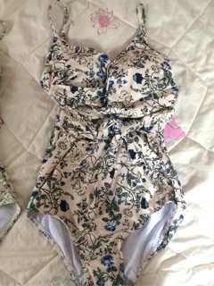 (có sẵn) Bikini liền thân nơ eo