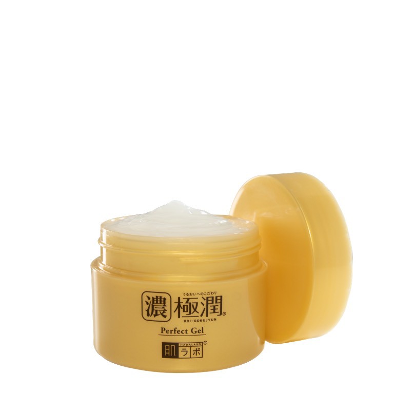 Kem dưỡng ẩm Hada Labo Gokujyun Perfect Gel 5 in 1 màu vàng Nhật Bản  giúp cân bằng lượng dầu bên trong và cho bề mặt da | WebRaoVat - webraovat.net.vn