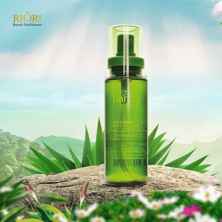 Xịt Khoáng Cấp Ẩm Tức Thời Cho Da RIORI Aloe Fresh 80ml - Tăng Cường Độ Ẩm Cho Da Kiềm Dầu Giúp Thư Giãn Giảm Stress…