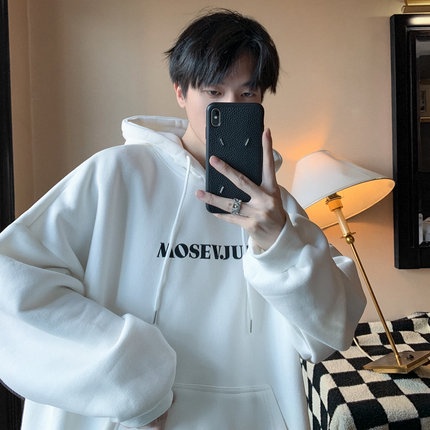 Áo Khoác Hoodie Dáng Rộng Phong Cách Đường Phố Mỹ Thời Trang Thu Đông Dành Cho Nam S-5XL