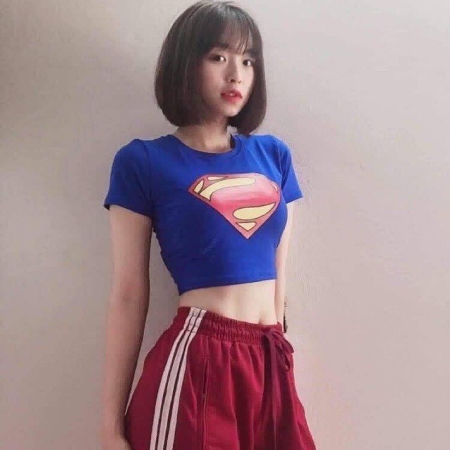 Áo croptop siêu xinh mùa hè Super