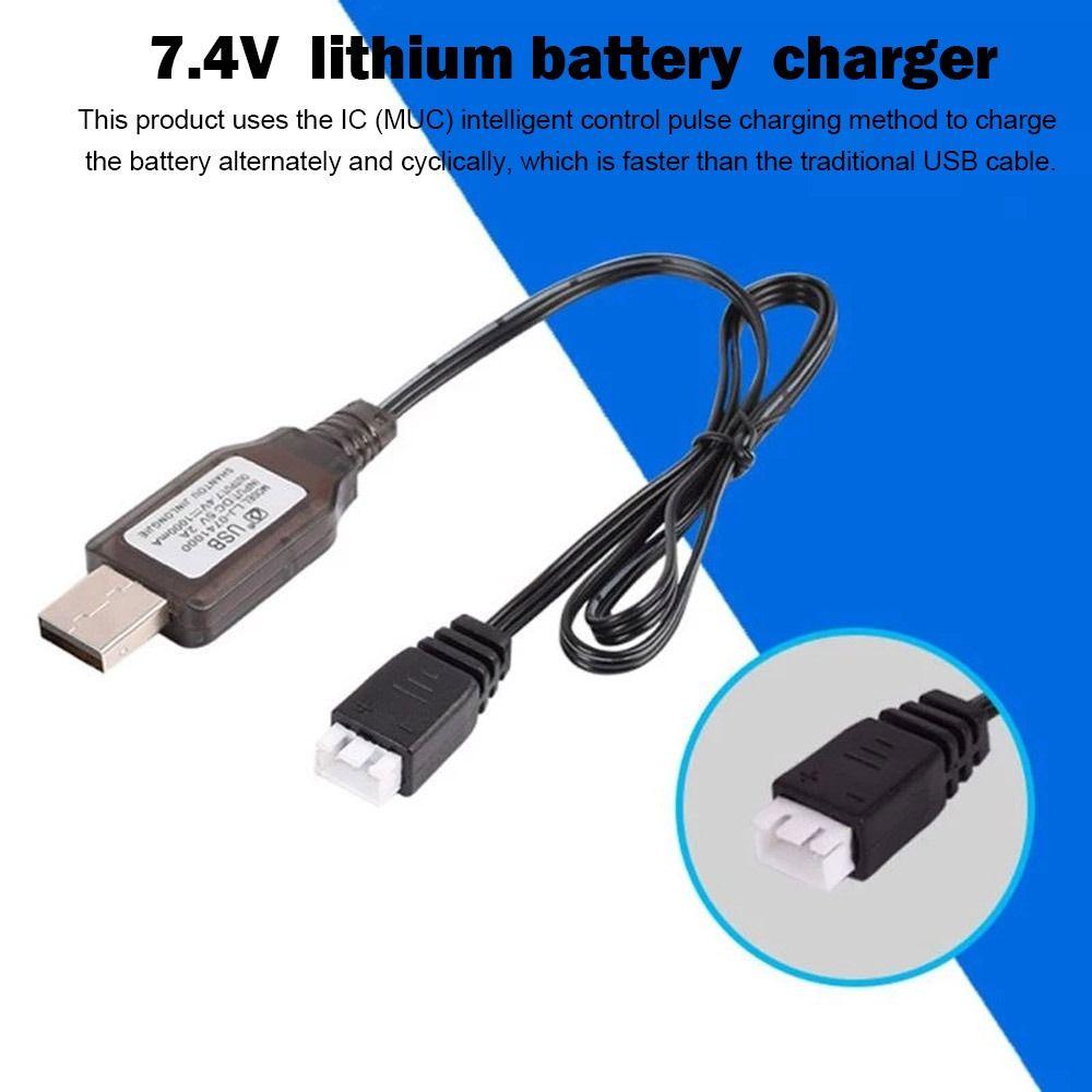 MYRONGVN Bộ Sạc USB 7.4V Cho Máy Bay Điều Khiển Từ Xa