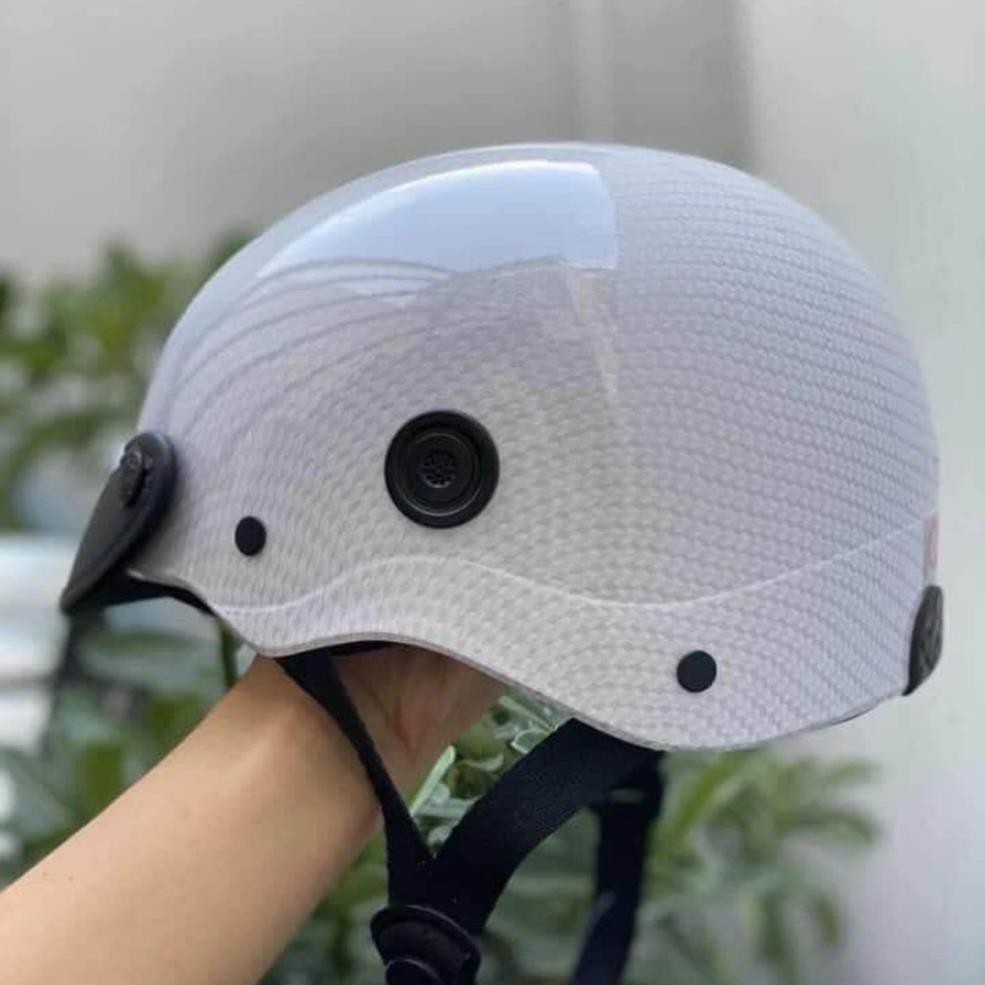 Nón Bảo Hiểm Cacbon Trơn - Chính Hiệu Nón Sơn - Hàng cao cấp