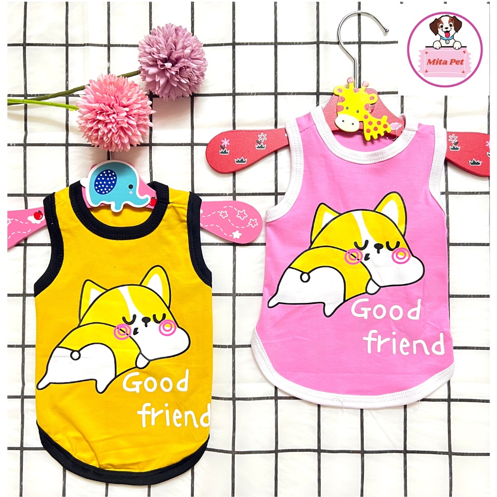 ÁO HÌNH CORGI CHO CHÓ MÈO Từ 1KG-17KG