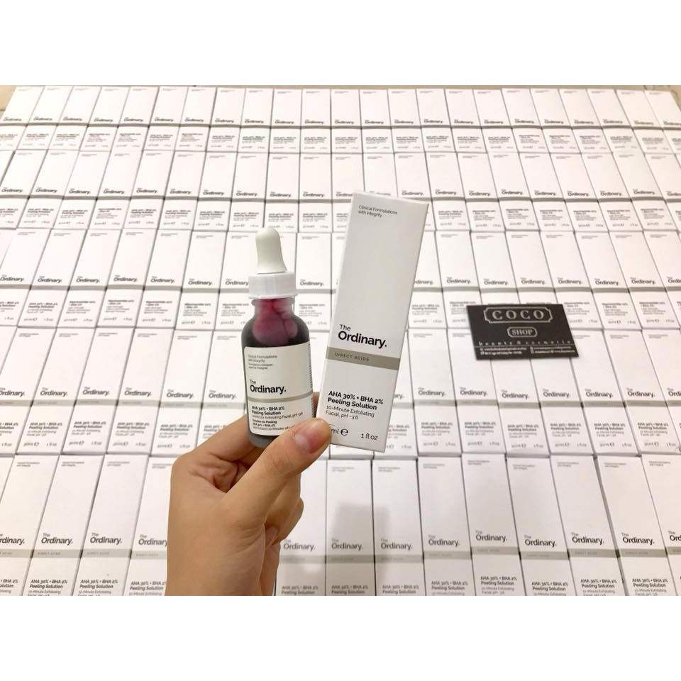 SERUM THE ORDINARY - AHA 30% + BHA 2% PEELING SOLUTION