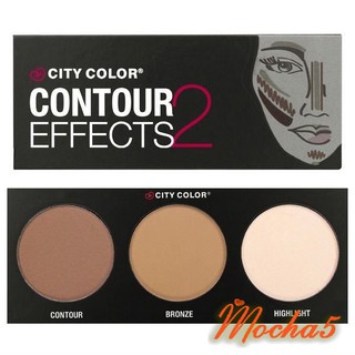 Sỉ bảng tạo khối và highlight CITY COLOR Contour Effects đa năng 3 ô