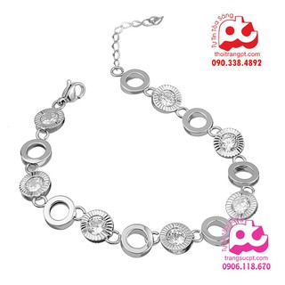 Lắc tay inox nữ cao cấp bảo hành không đen - SY_LTN_351
