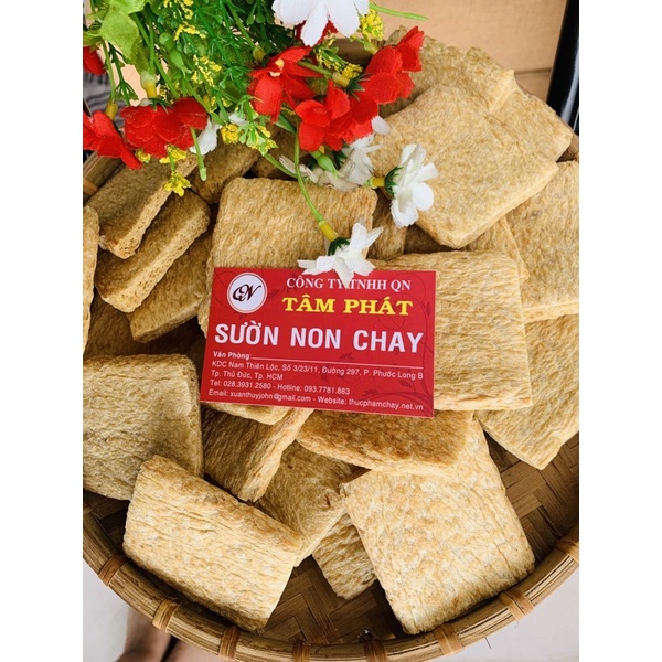 🔥500g SƯỜN NON CHAY( loại mỏng)